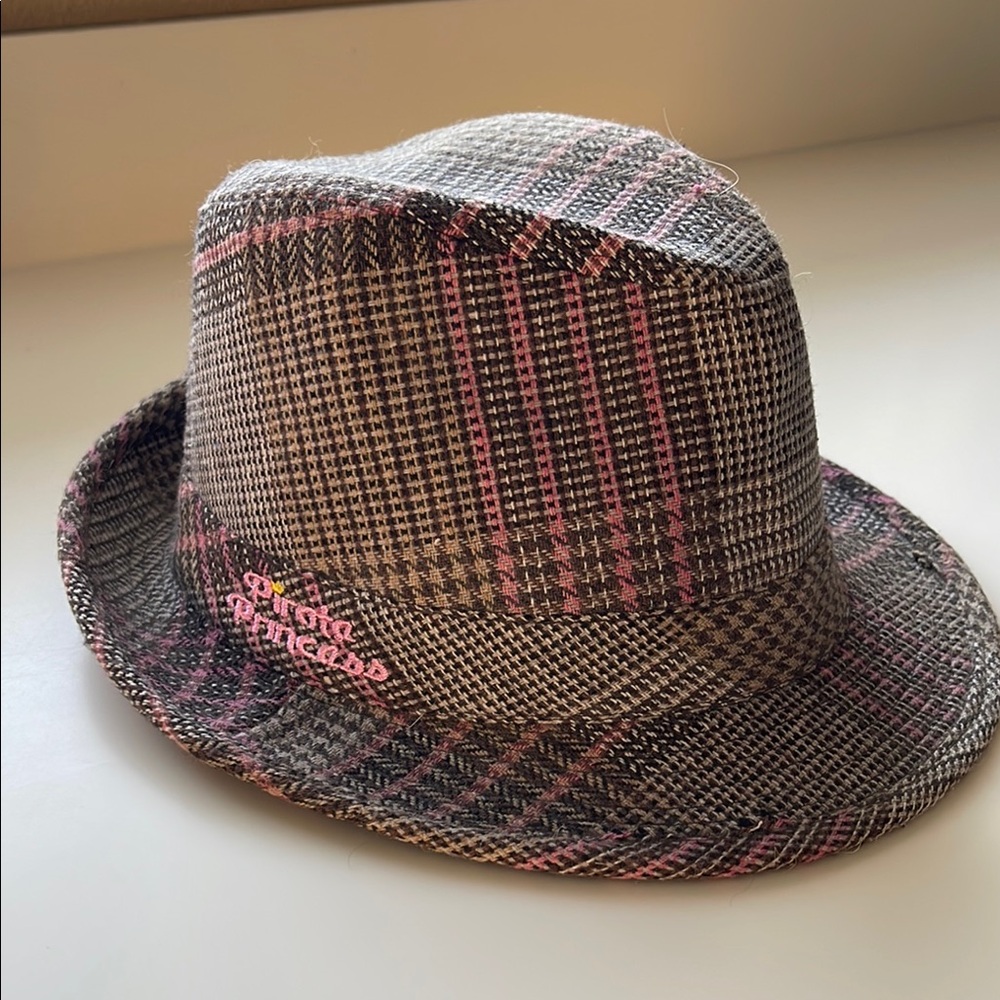 Disney Pirate Princess Plaid Fedora